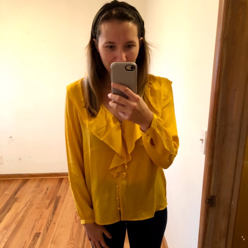 NWOT Sezane Priscille Blouse